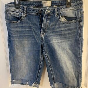 BKE Denim cut off shorts